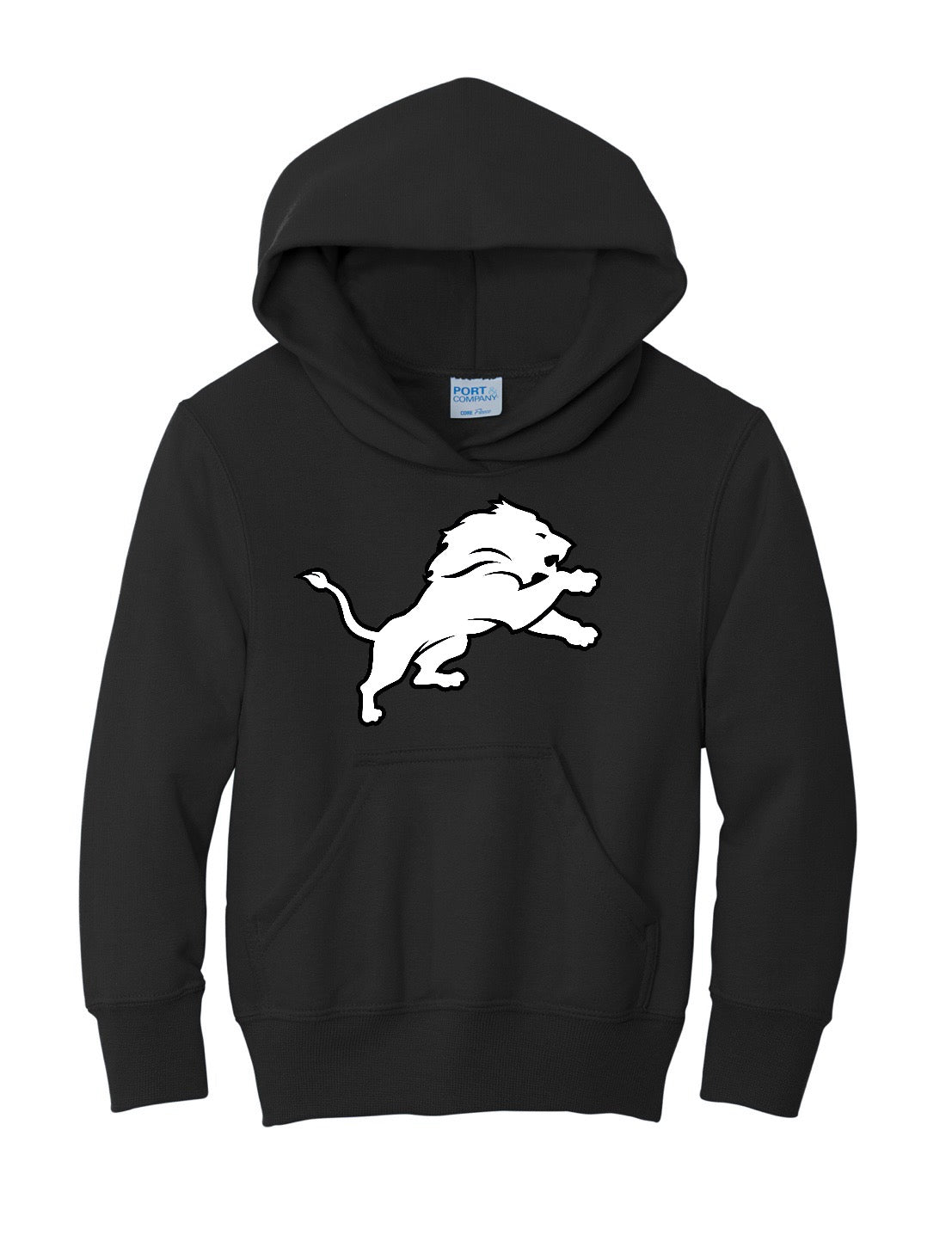 COTTON LTG LION BLACK AND WHITE