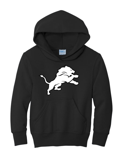 COTTON LTG LION BLACK AND WHITE