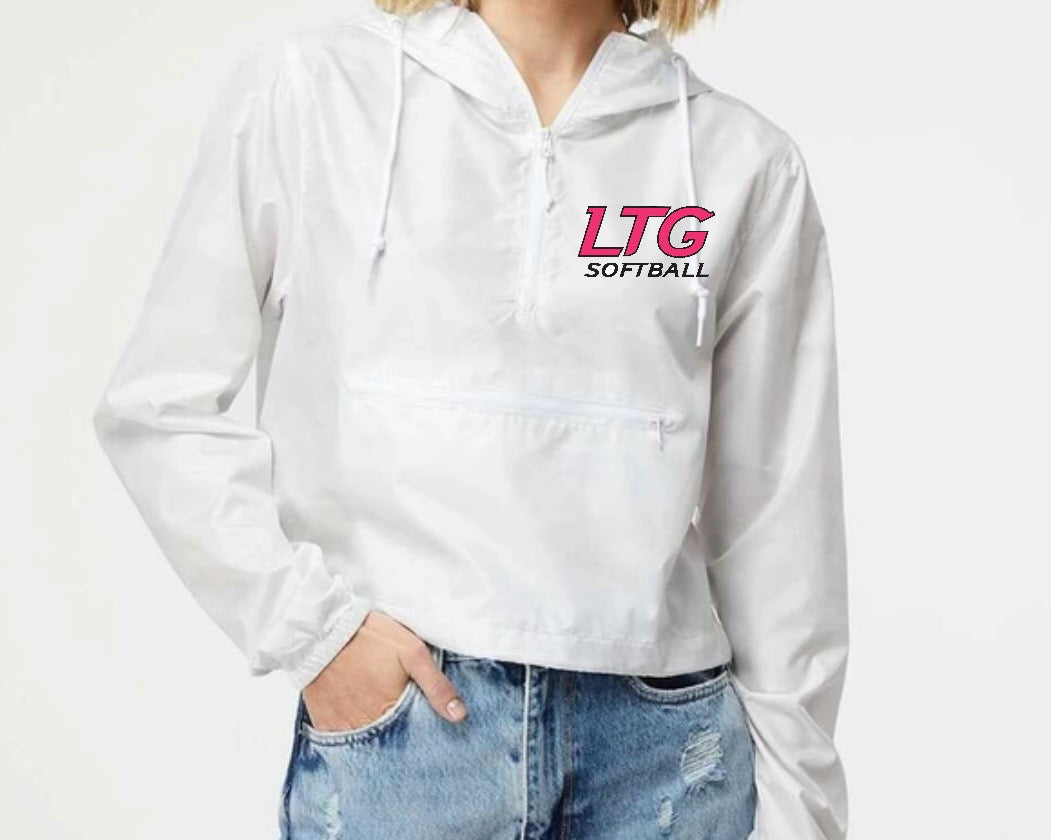 Women’s Lightweight Quarter Zip (White Camo)