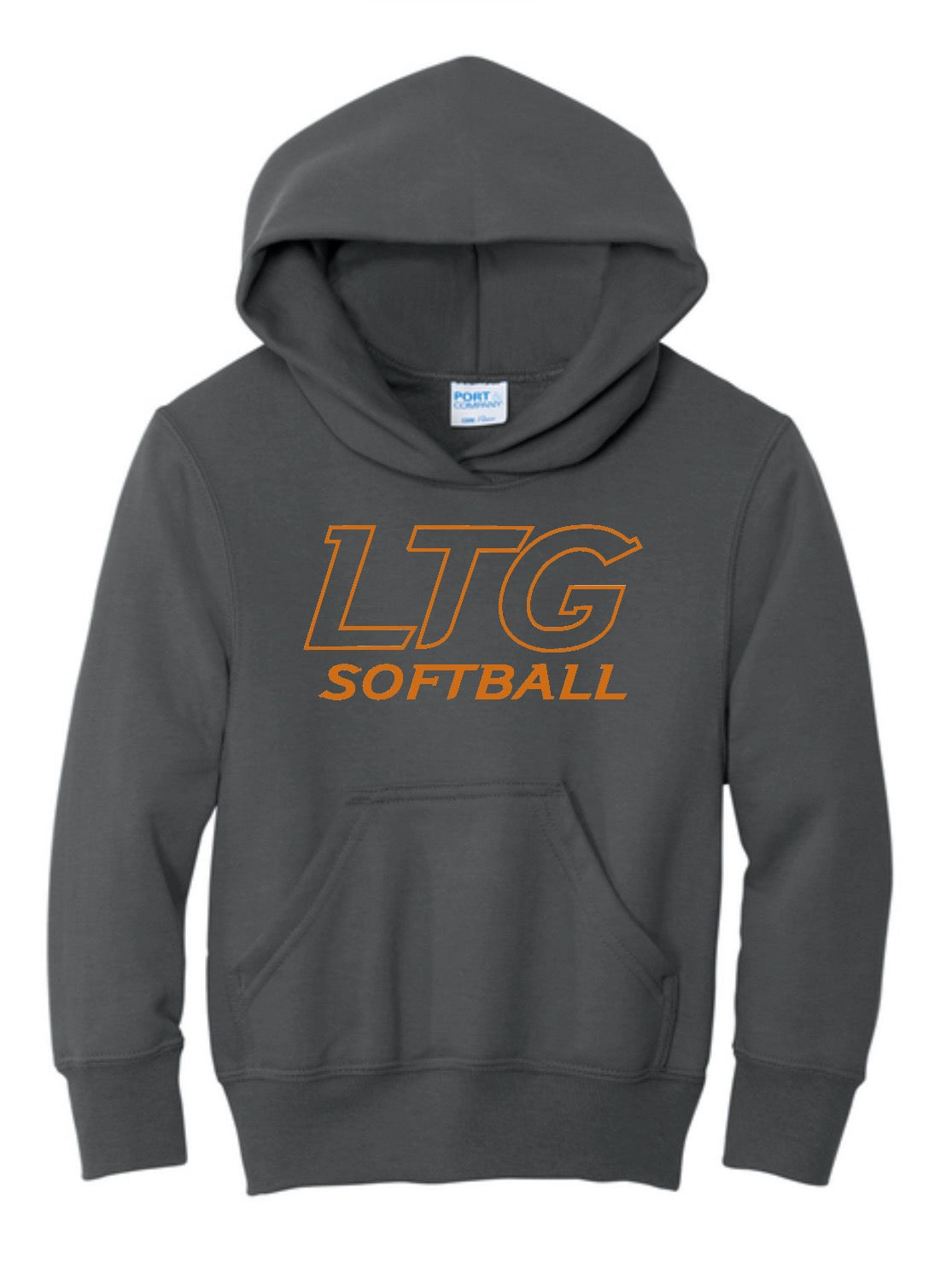 LTG SOFTBALL CORE HOODIE (GRAY)