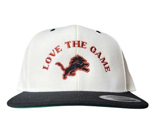 LOVE THE GAME SNAPBACK