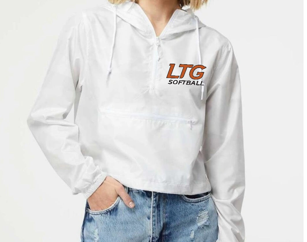 Women’s Lightweight Quarter Zip (White Camo)