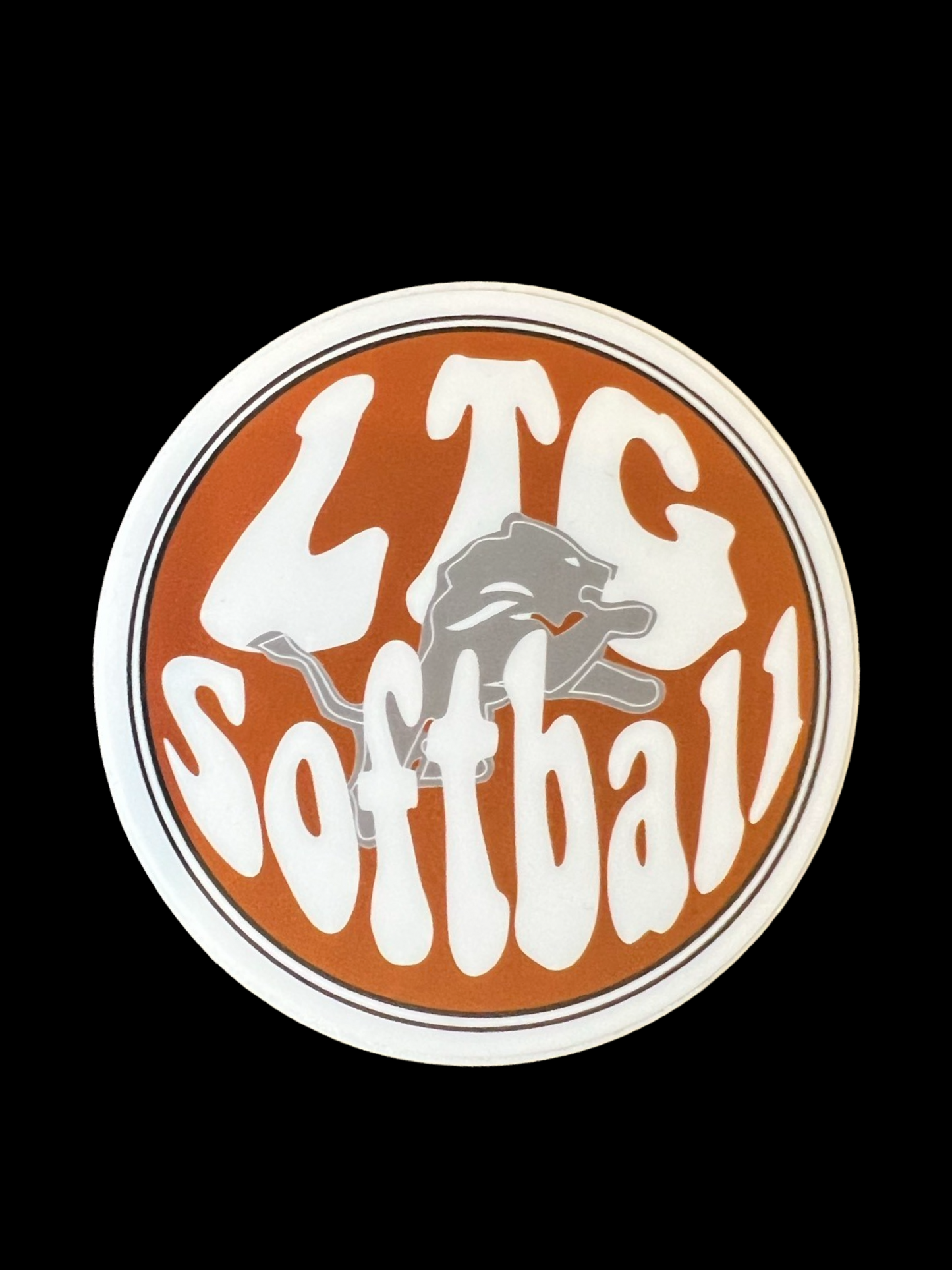 LTG Softball Sticker