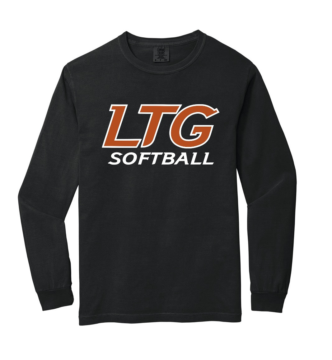 LTG SOFTBALL RING SPUN COTTON LONGSLEEVE (available in 4 colors)